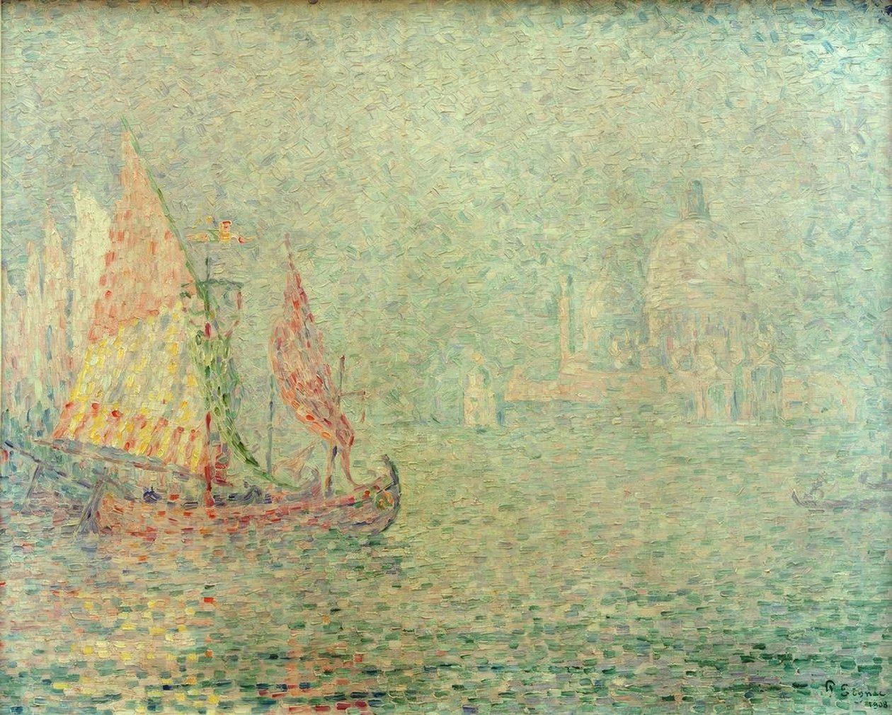 Névoa de Veneza de Paul Signac