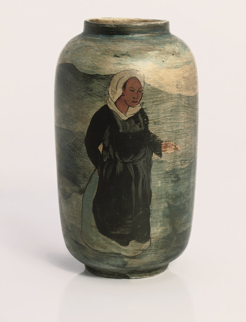 Bretonnes, c. 1895 (vaso em gesso) de Paul Sérusier