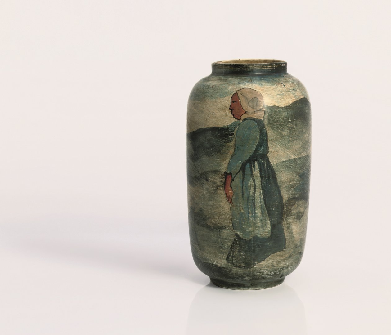 Bretonnes, c. 1895 (vaso em gesso) de Paul Sérusier