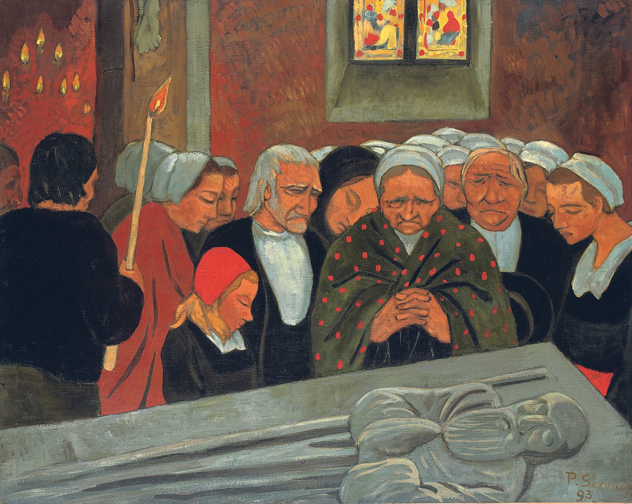 Devoção a Saint Herbot ou The Pardon; Devoção a Saint Herbot de Paul Sérusier
