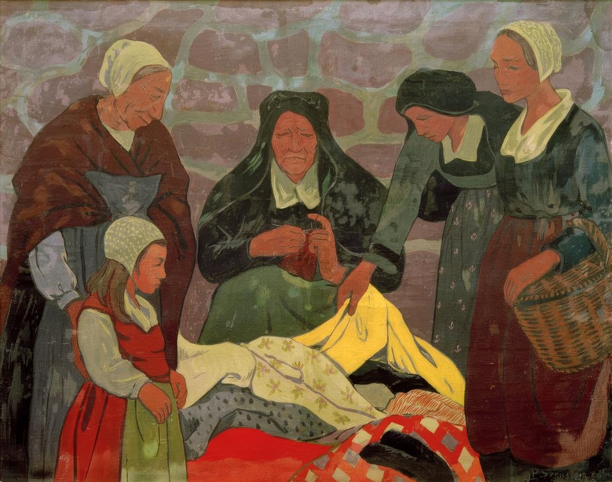 O comerciante de tecidos de Paul Sérusier
