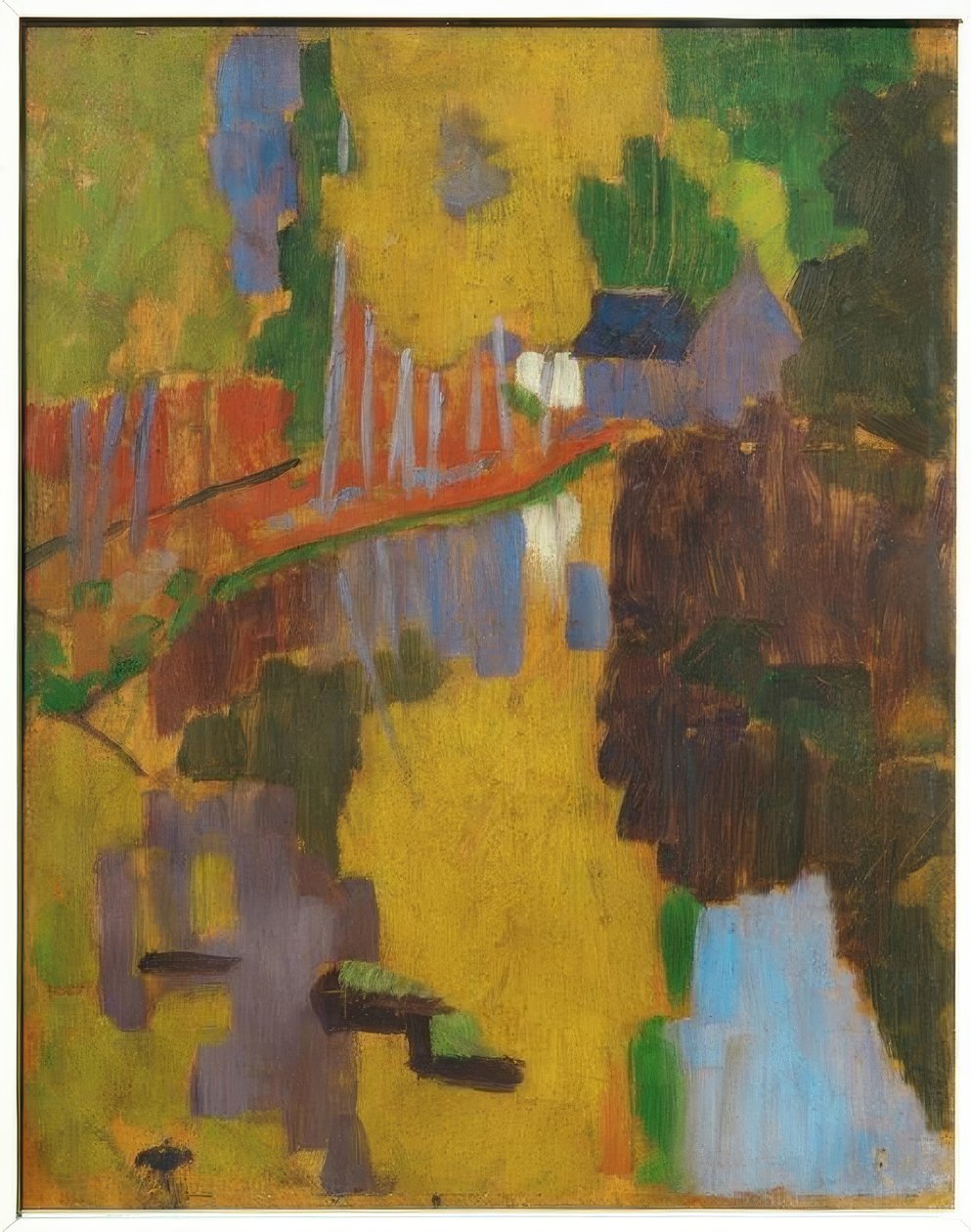 O talismã, o Aven em Bois d&39;Amour de Paul Sérusier