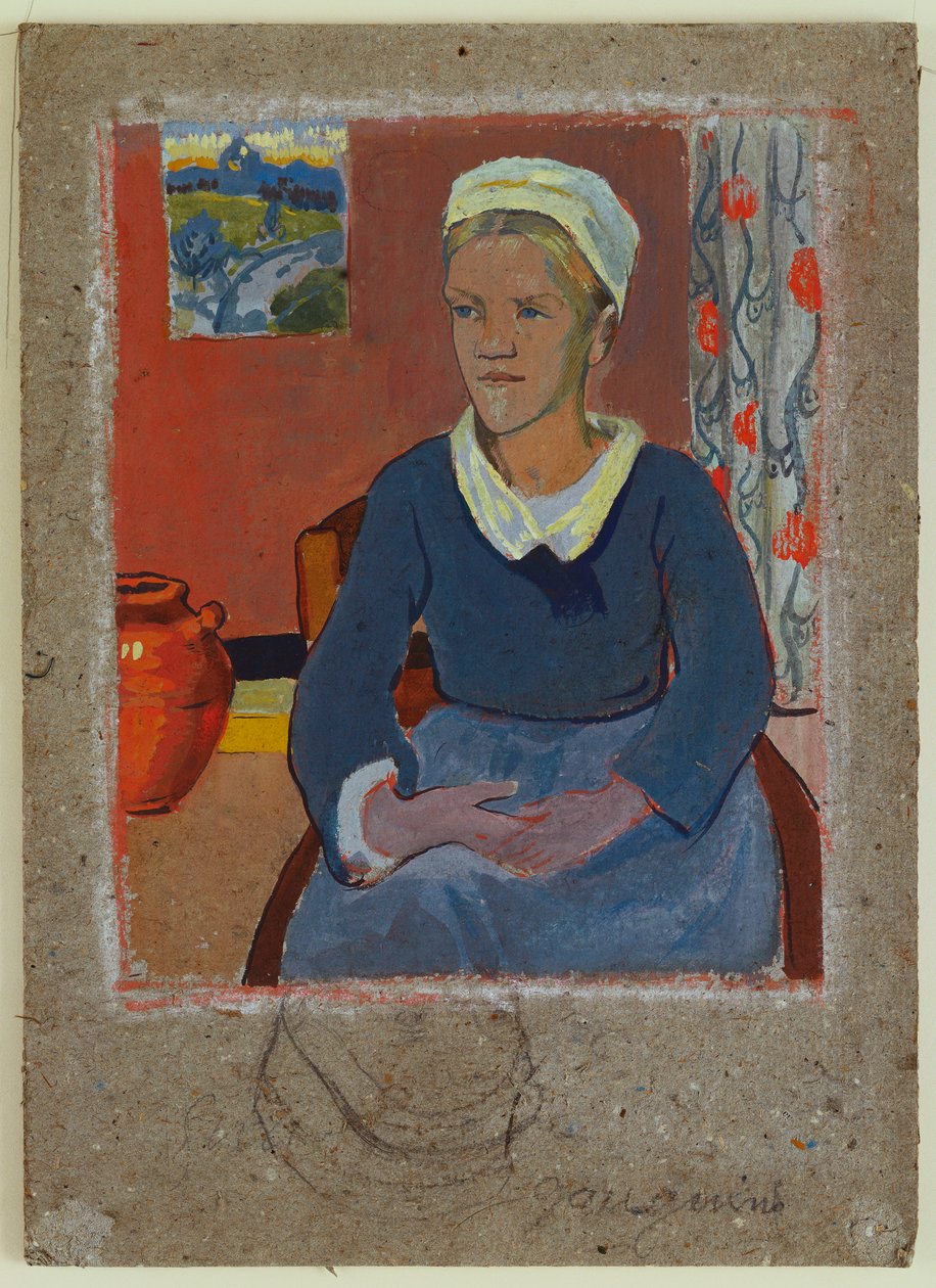 Louise, ou o servo bretão, 1890 de Paul Sérusier