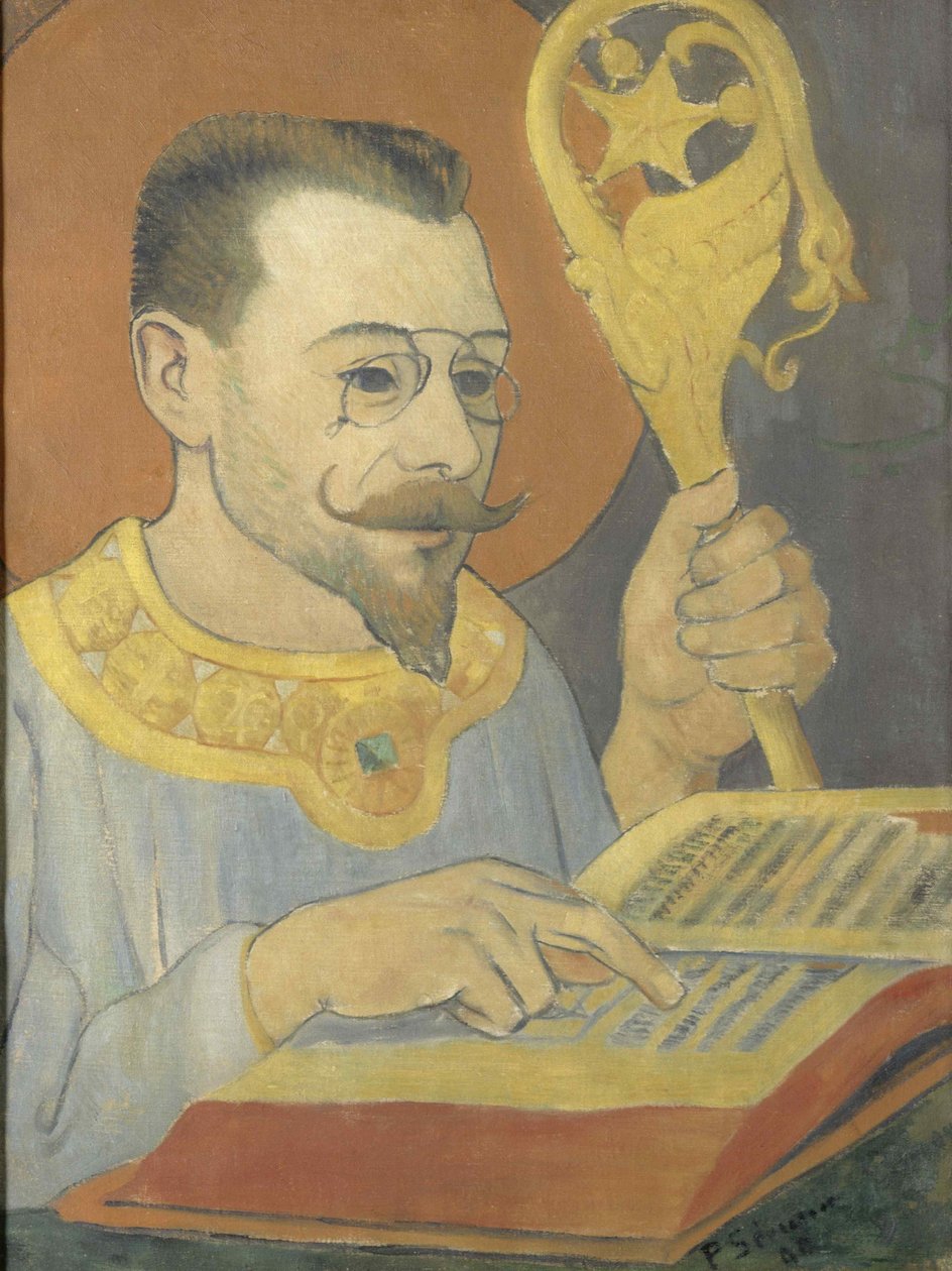 Retrato de Paul Ranson em traje de Nabi, 1890. de Paul Sérusier