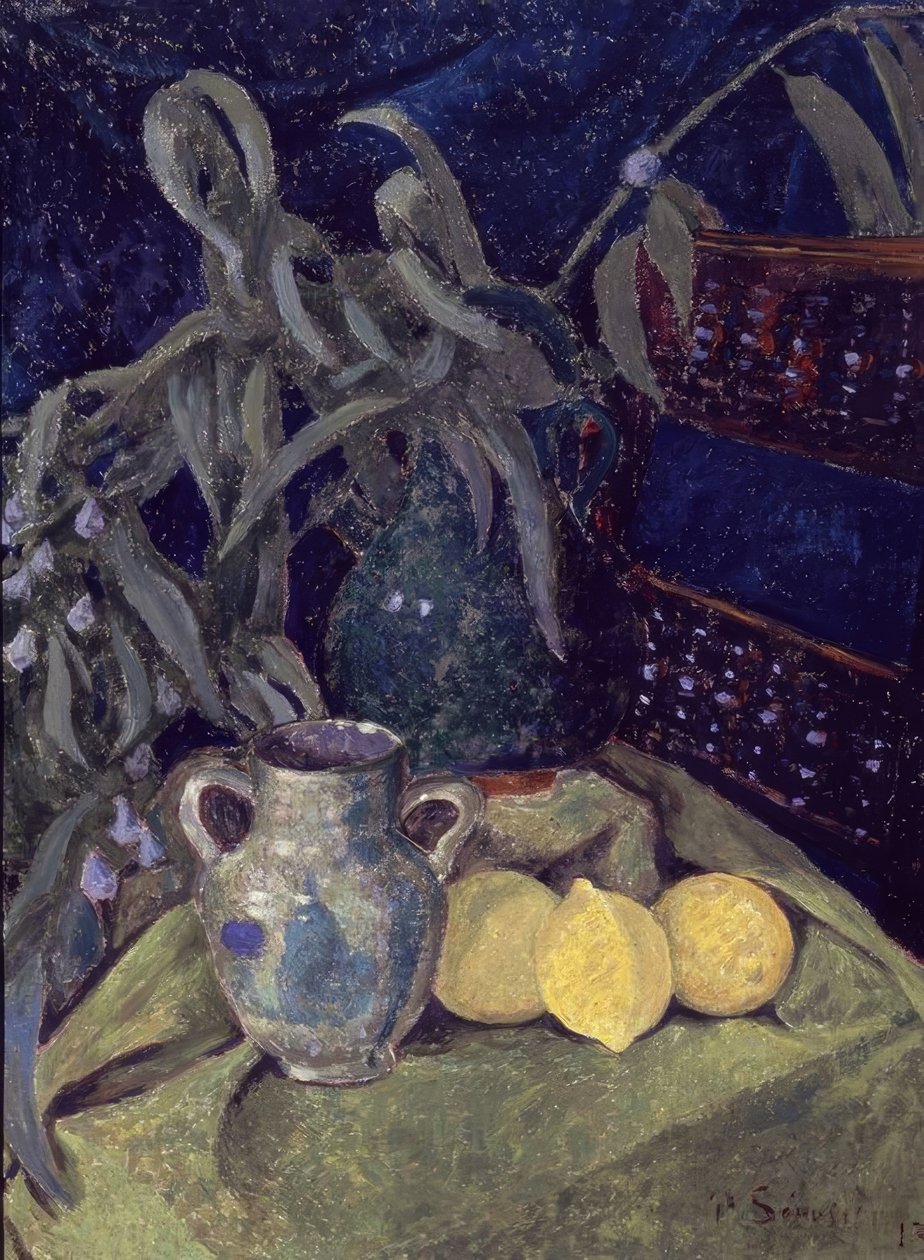 SINFONIA NO VERDE - SÉCULO XIX - OLEO - LIENZO - 81 X 60 CM de Paul Sérusier