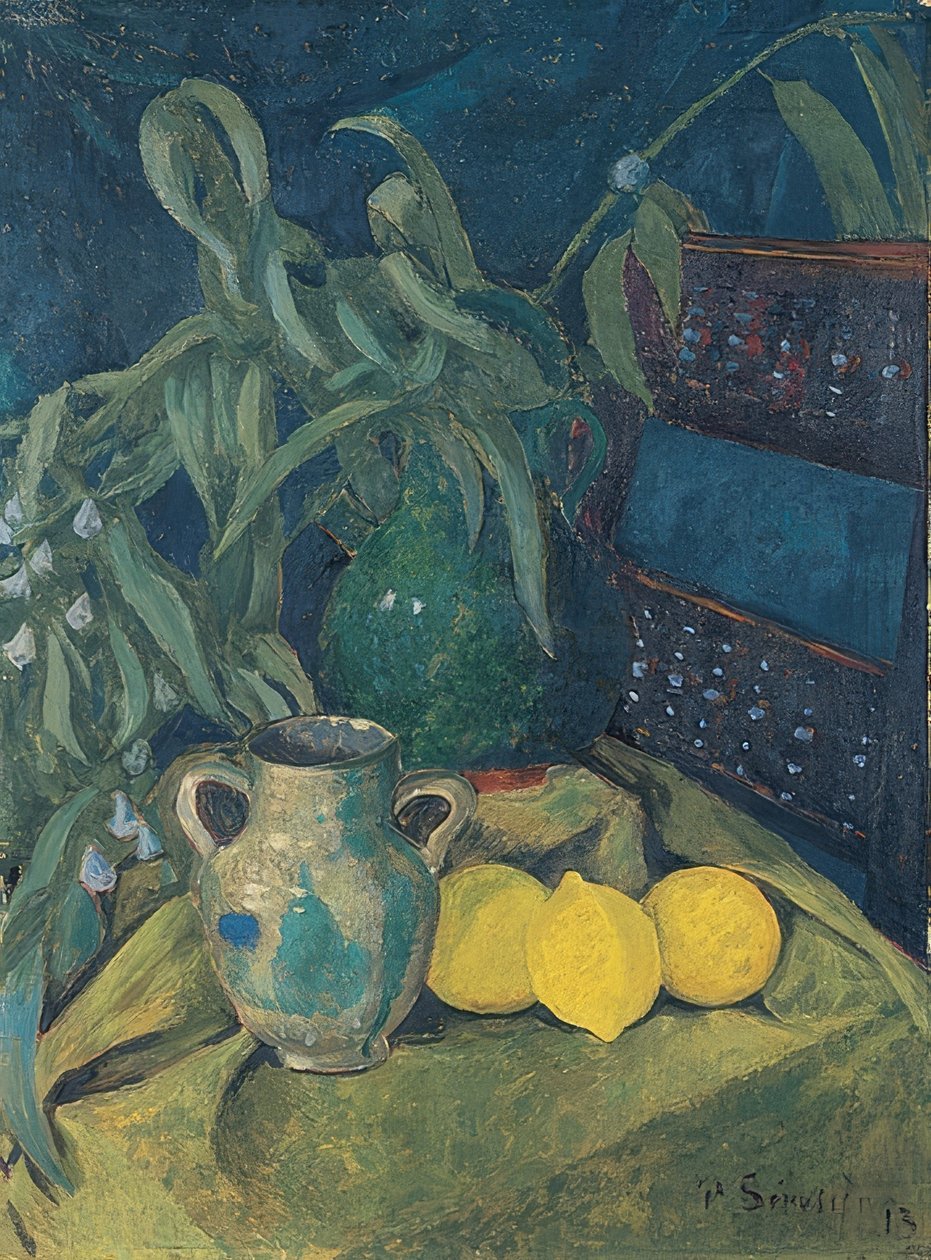 Sincronia em verde. 1913 de Paul Sérusier