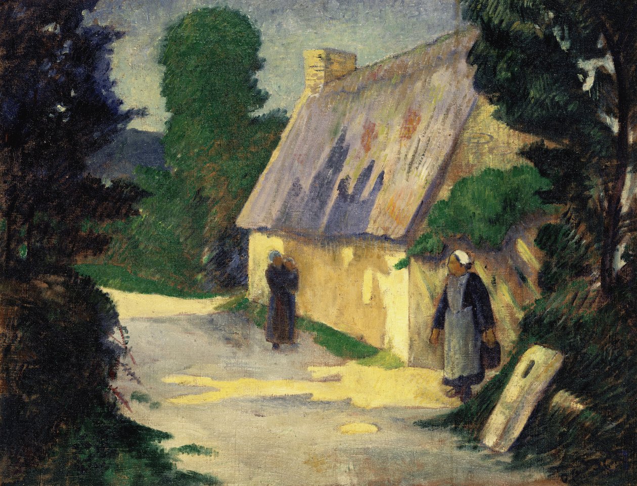O Caminho da Vila, 1890 de Paul Sérusier