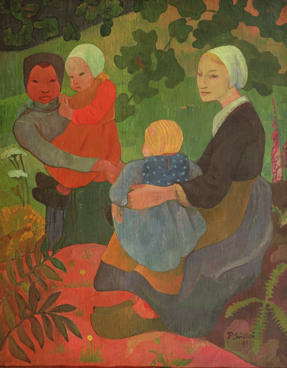 As jovens mães, 1891 de Paul Sérusier