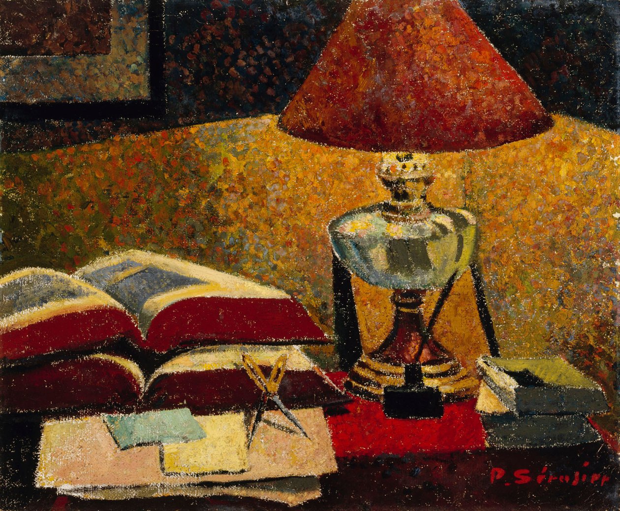 Sob a Lâmpada, 1906. de Paul Sérusier