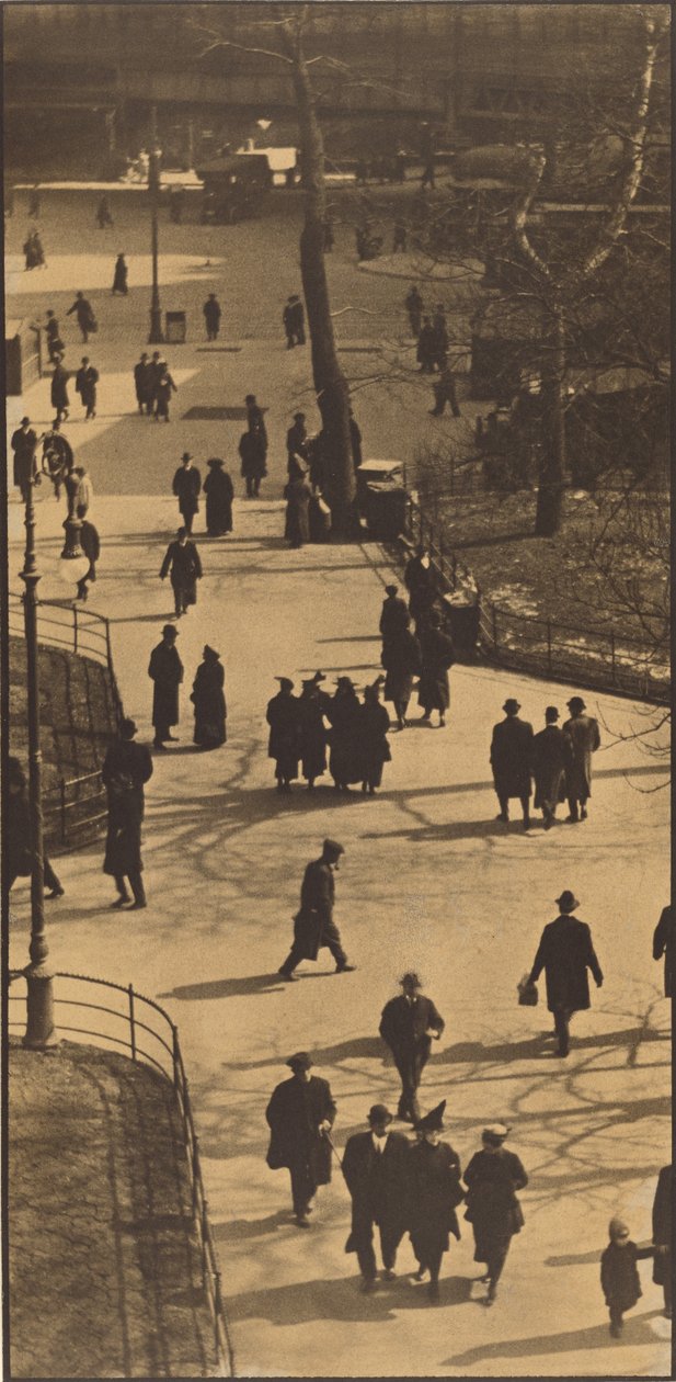 Parque da Câmara Municipal, Nova Iorque de Paul Strand