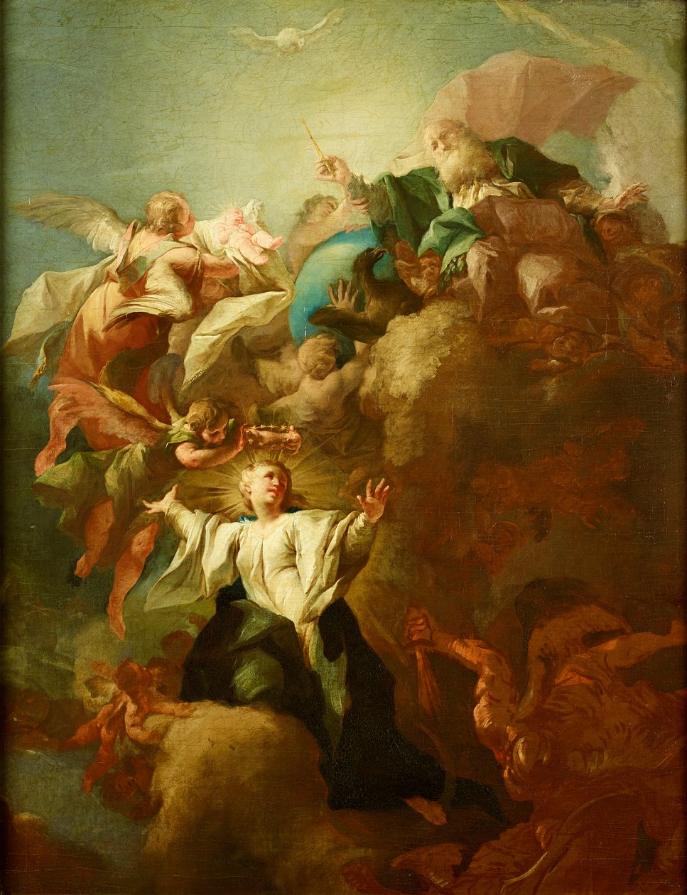 Alegoria da Imaculada Conceição de Maria de Paul Troger