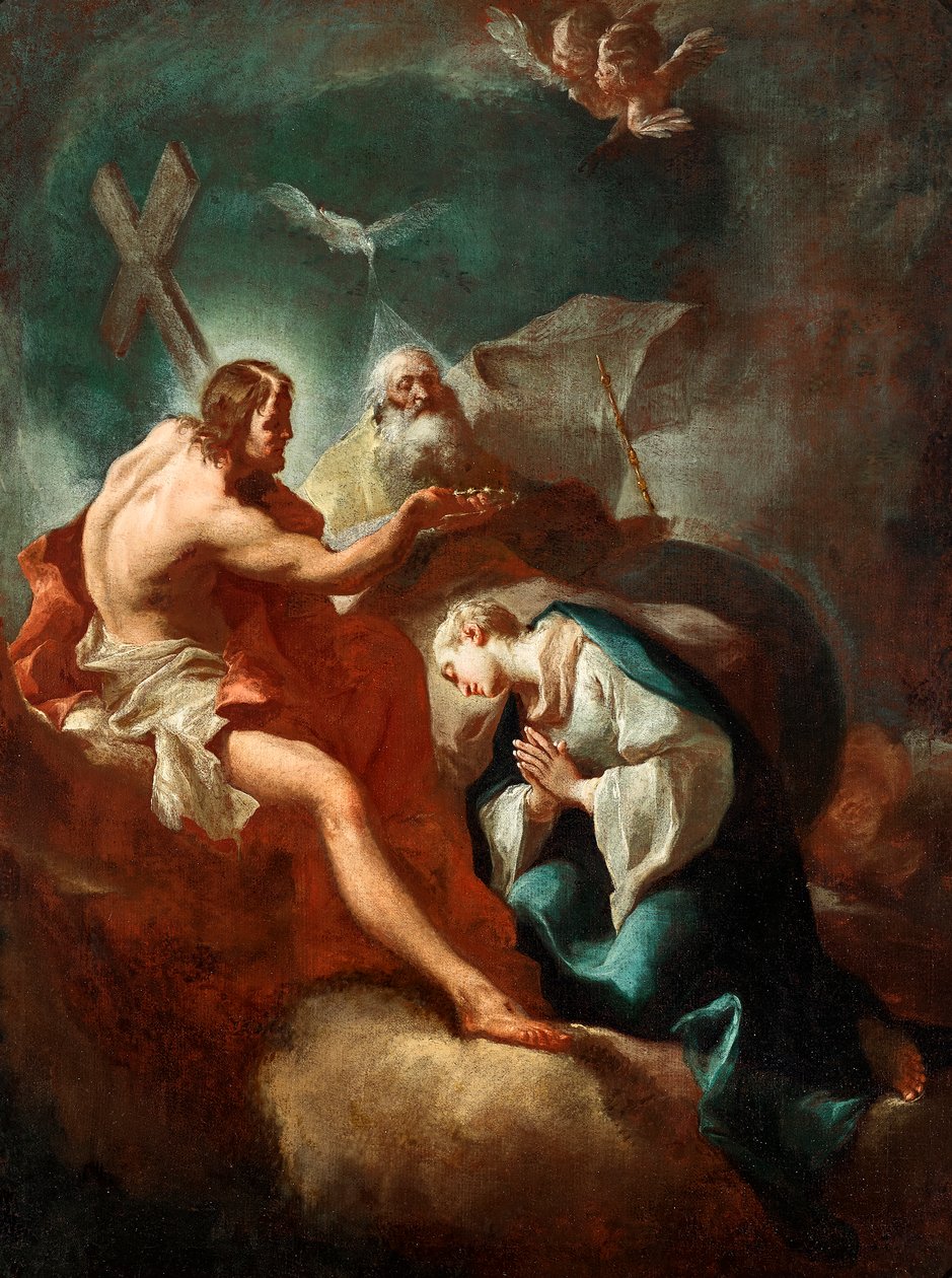 Coroação de Maria de Paul Troger