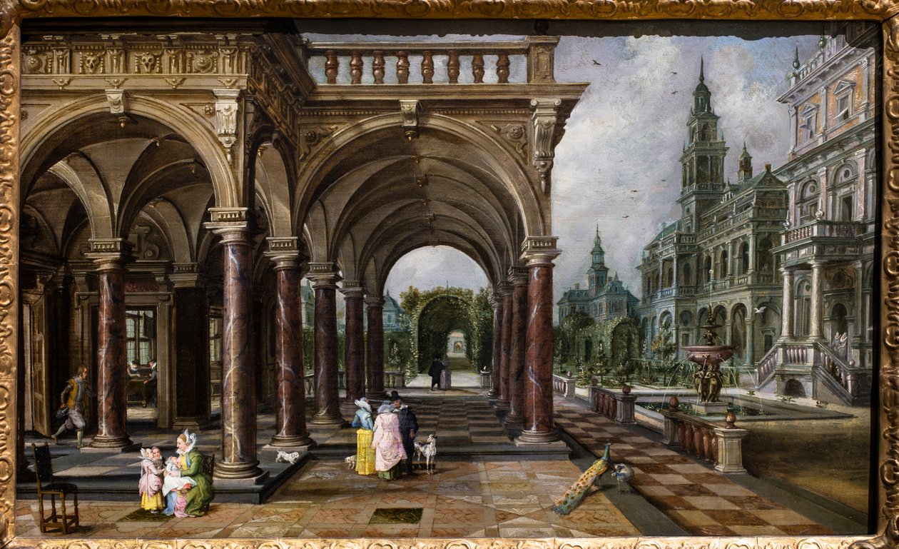 Arquitetura e jardim de Paul Vredeman de Vries