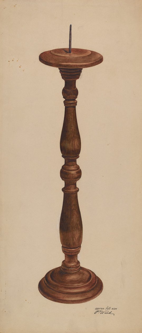 Castiçal de Paul Ward