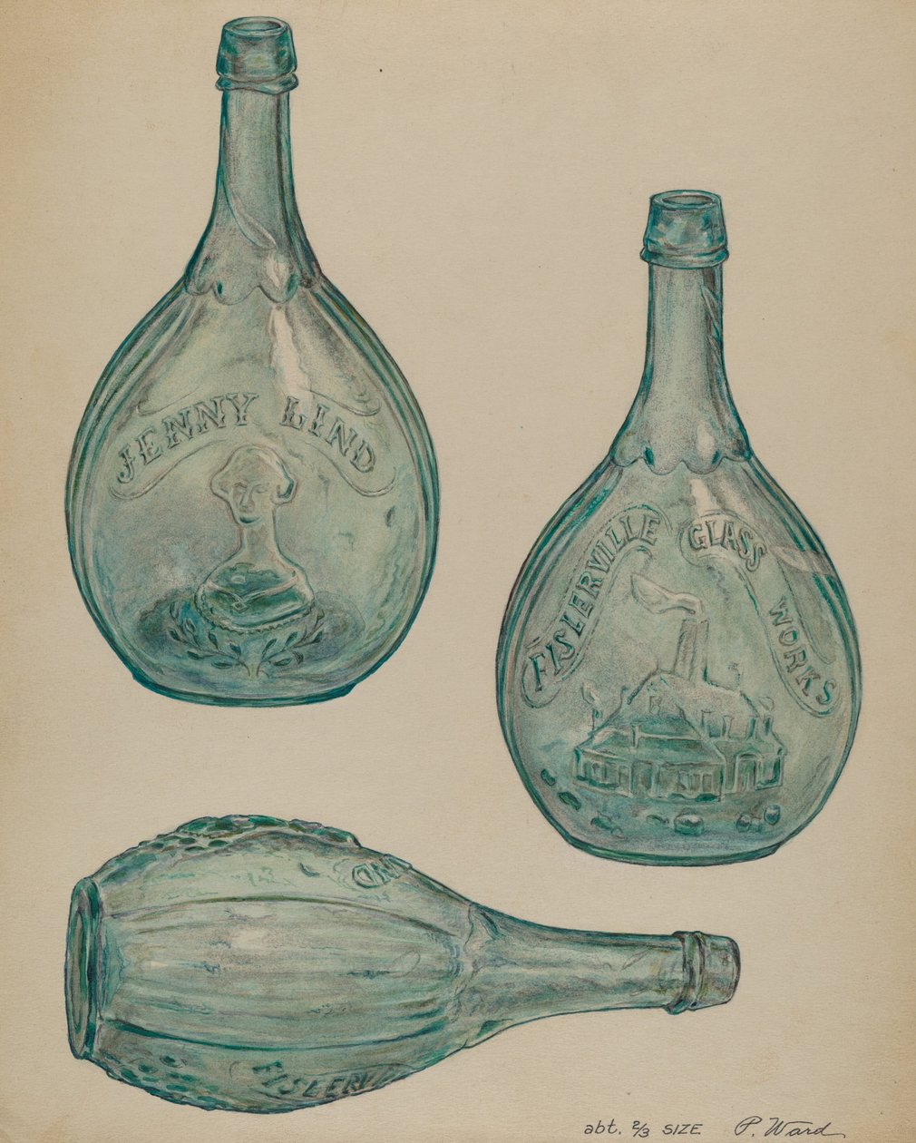 Garrafa Jenny Lind de Paul Ward