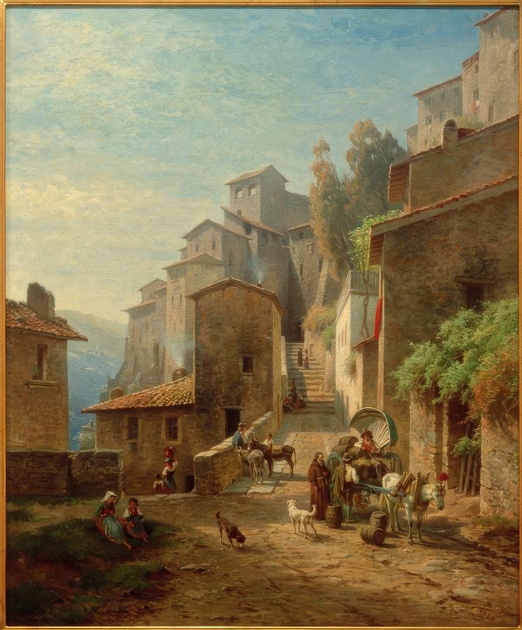 Olevano Romano de Paul Weber