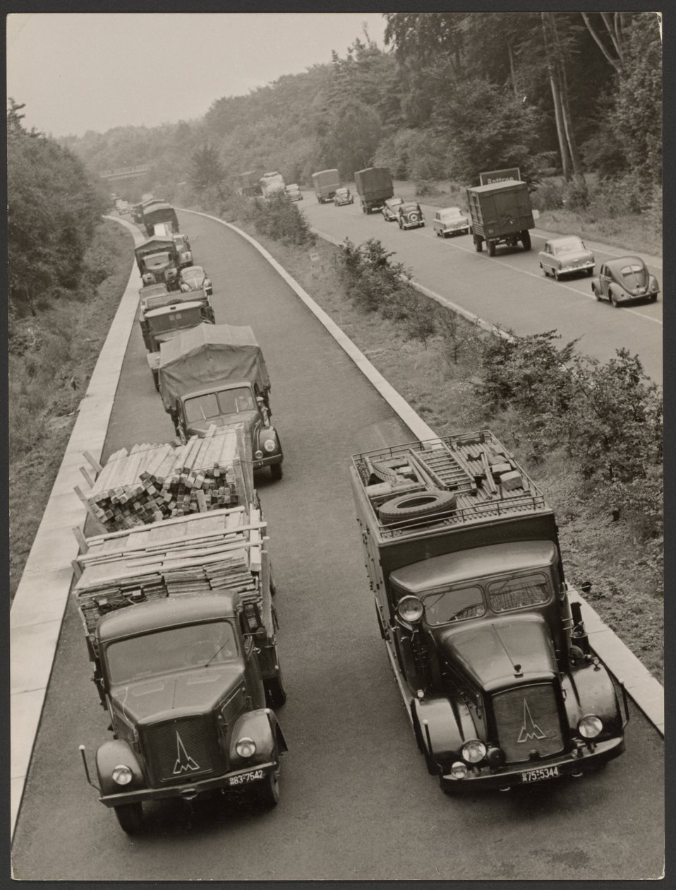 Autoestrada na região do Ruhr de Paul Wolff