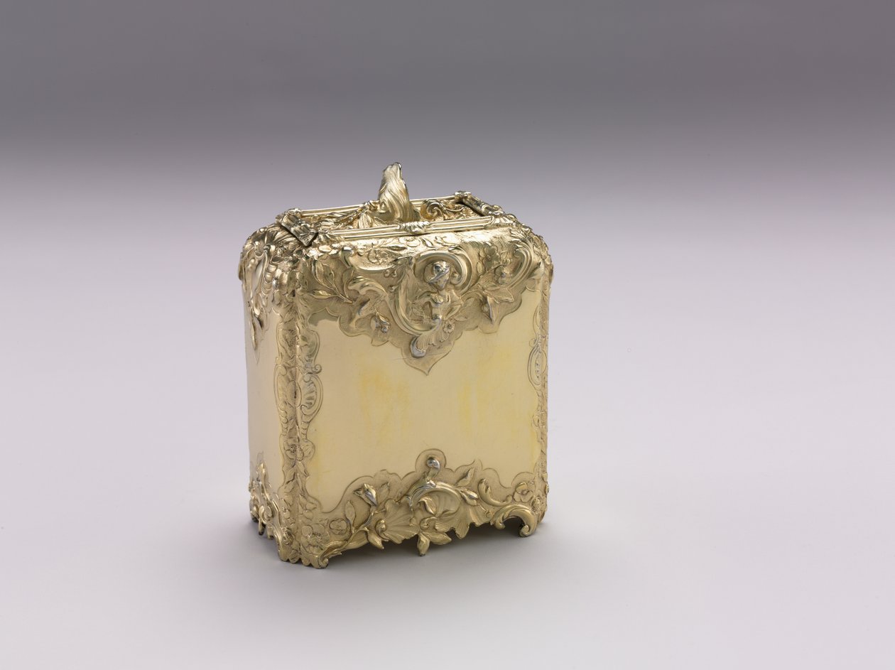 Tea Caddy, 1741-1742 de Paul de Lamerie