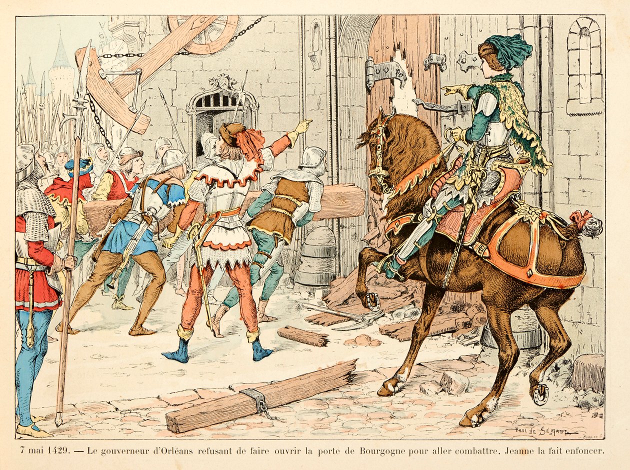 Ilustração extraída do livro "Jeanne d