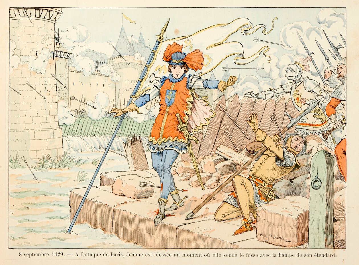 Ilustração extraída do livro "Jeanne d