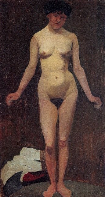 Fonte nu feminino de Paula Modersohn Becker