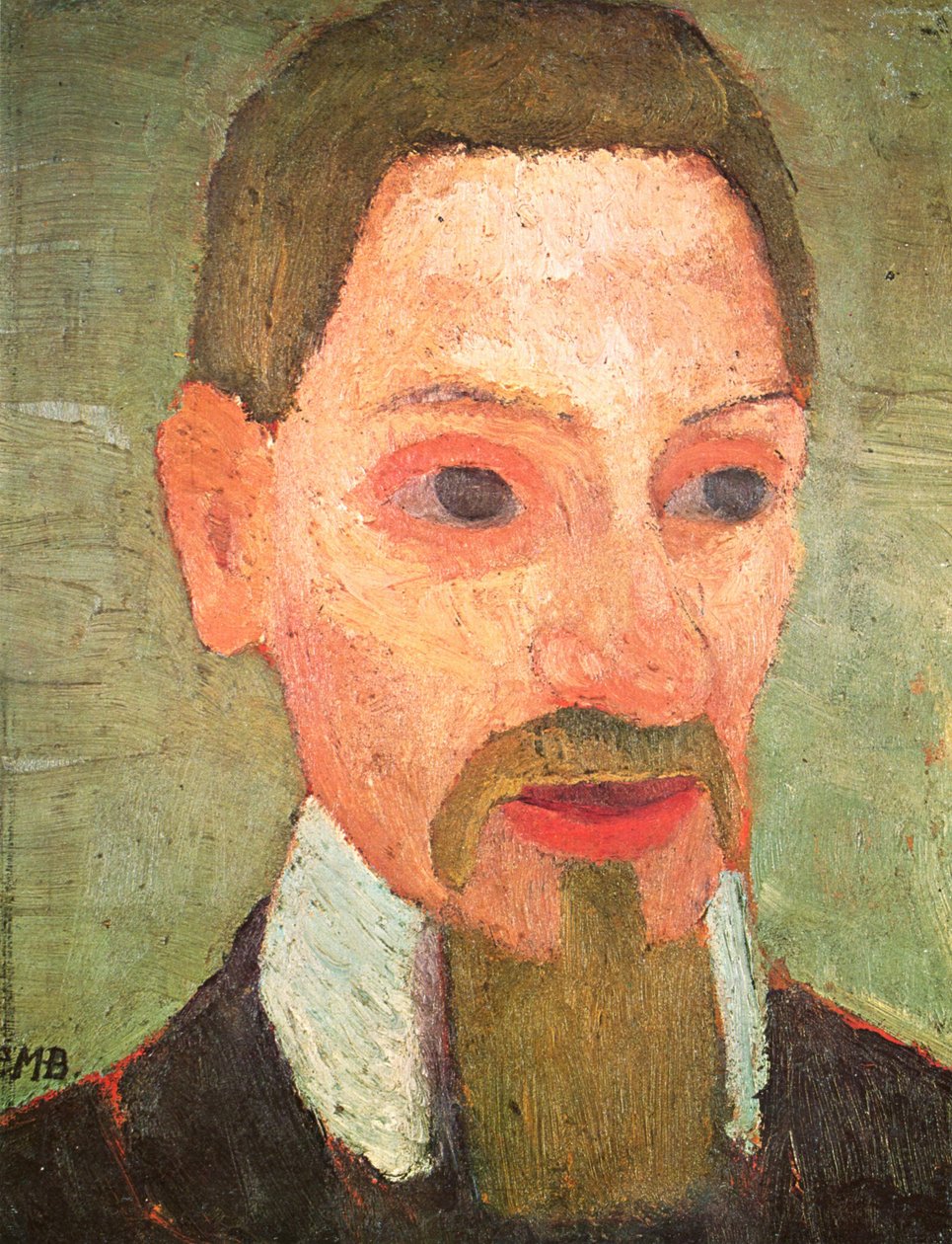 Retrato de Rainer Maria Rilke de Paula Modersohn Becker