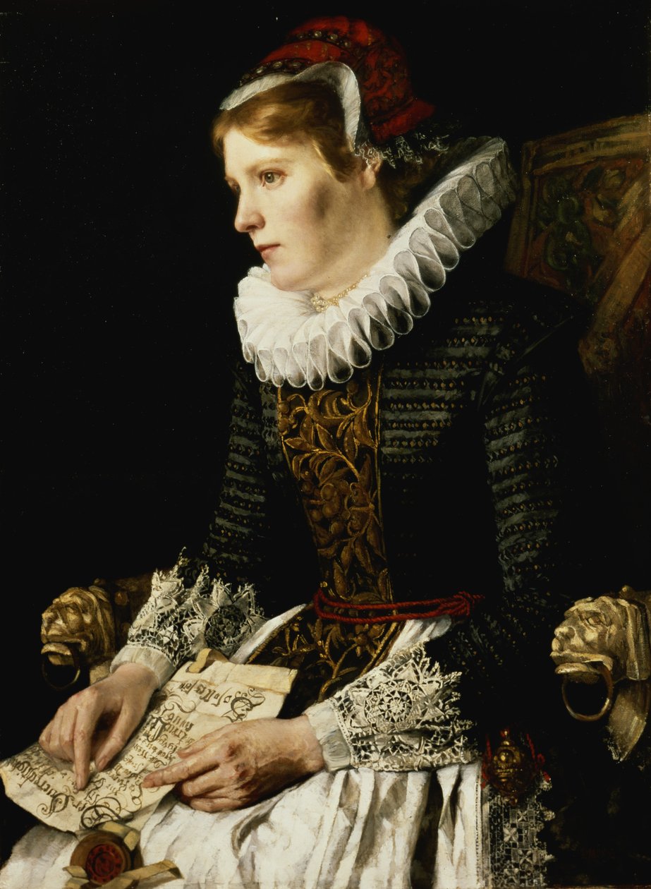 Retrato de uma mulher nobre de Paula Monje