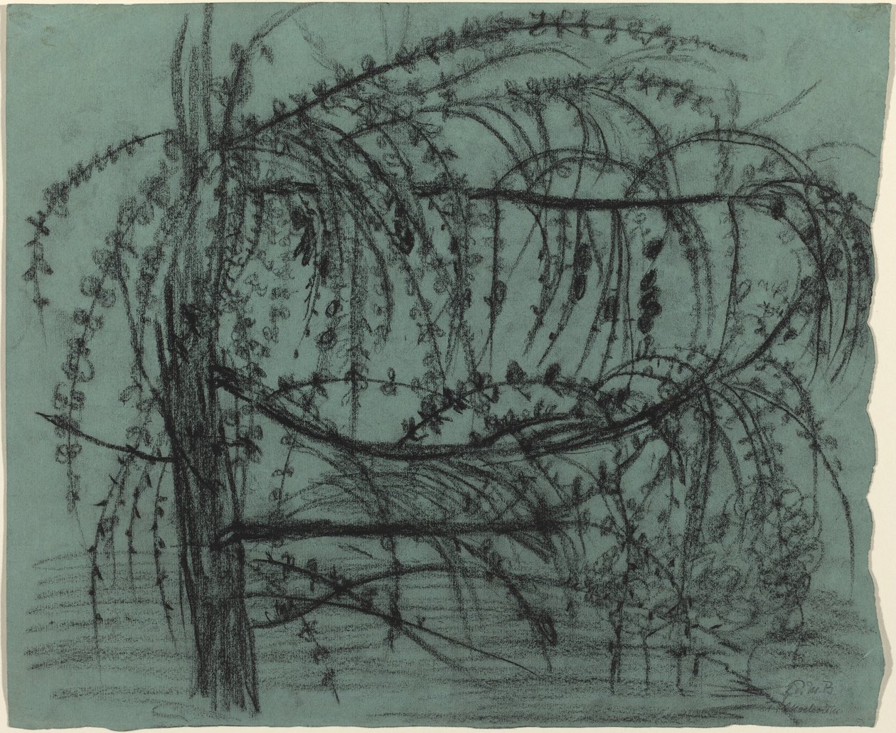 Árvore frutífera em flor de Paula Modersohn Becker