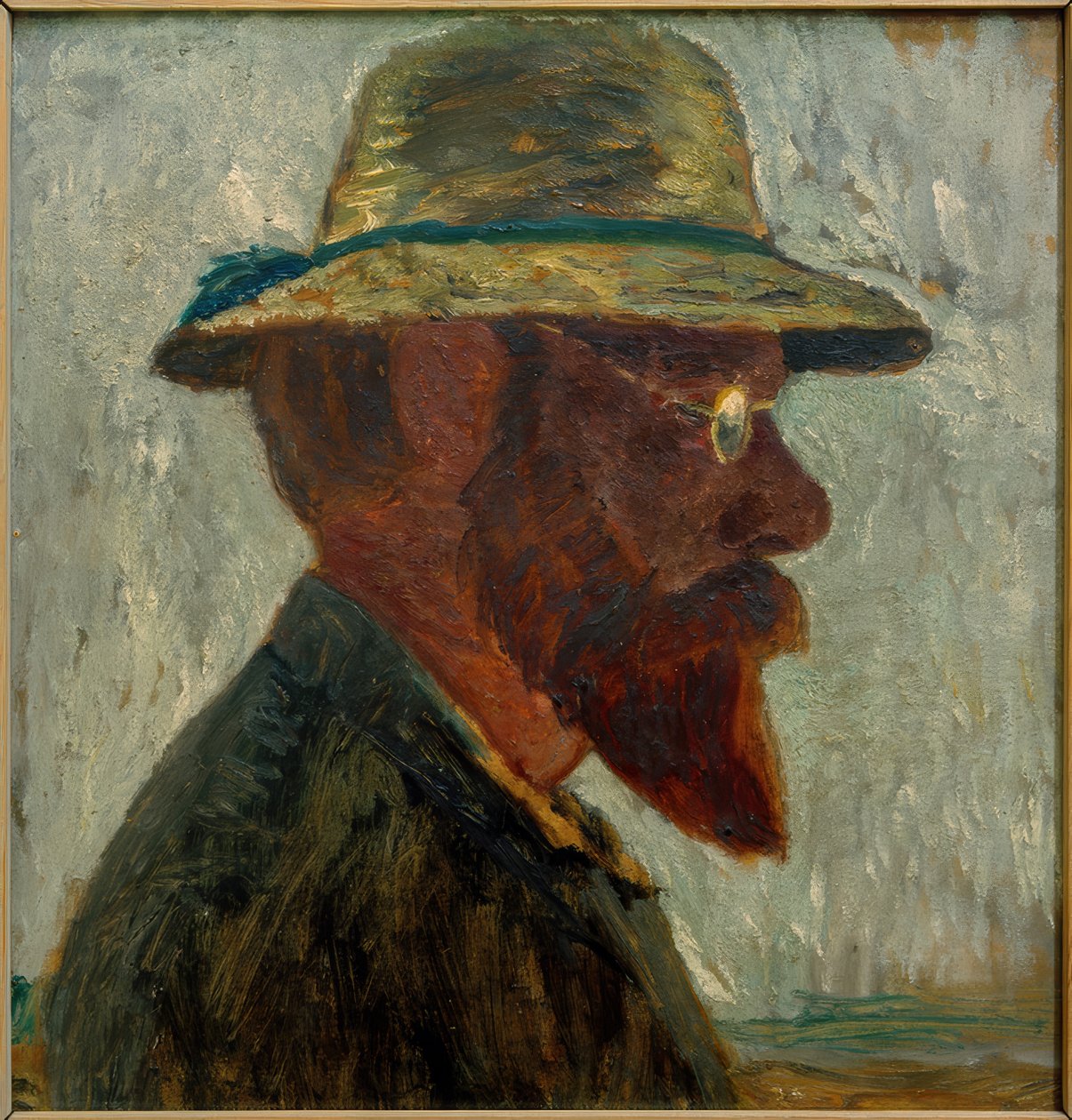 Paisagem com pinheiros de Paula Modersohn Becker