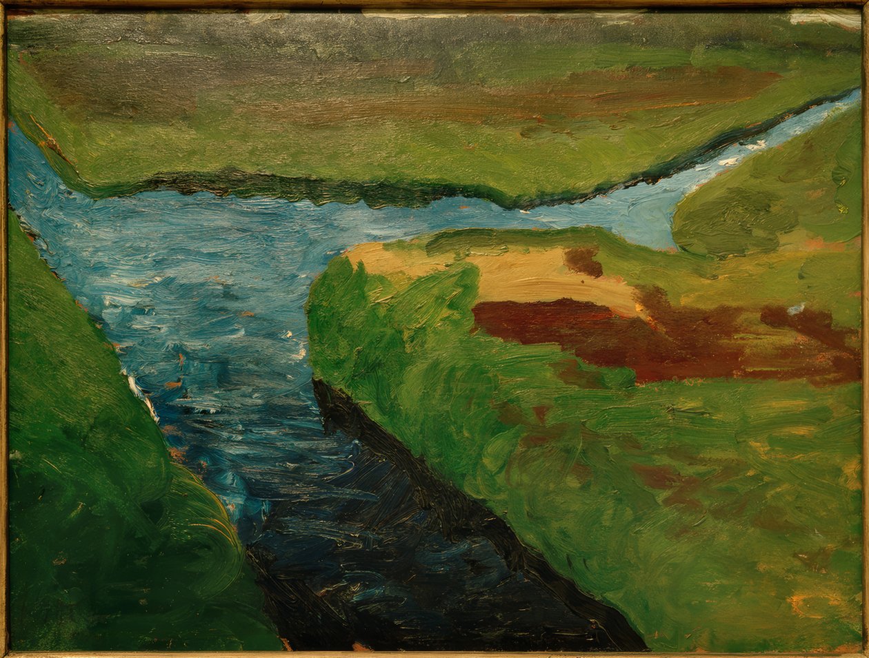 Moorgraben de Paula Modersohn Becker