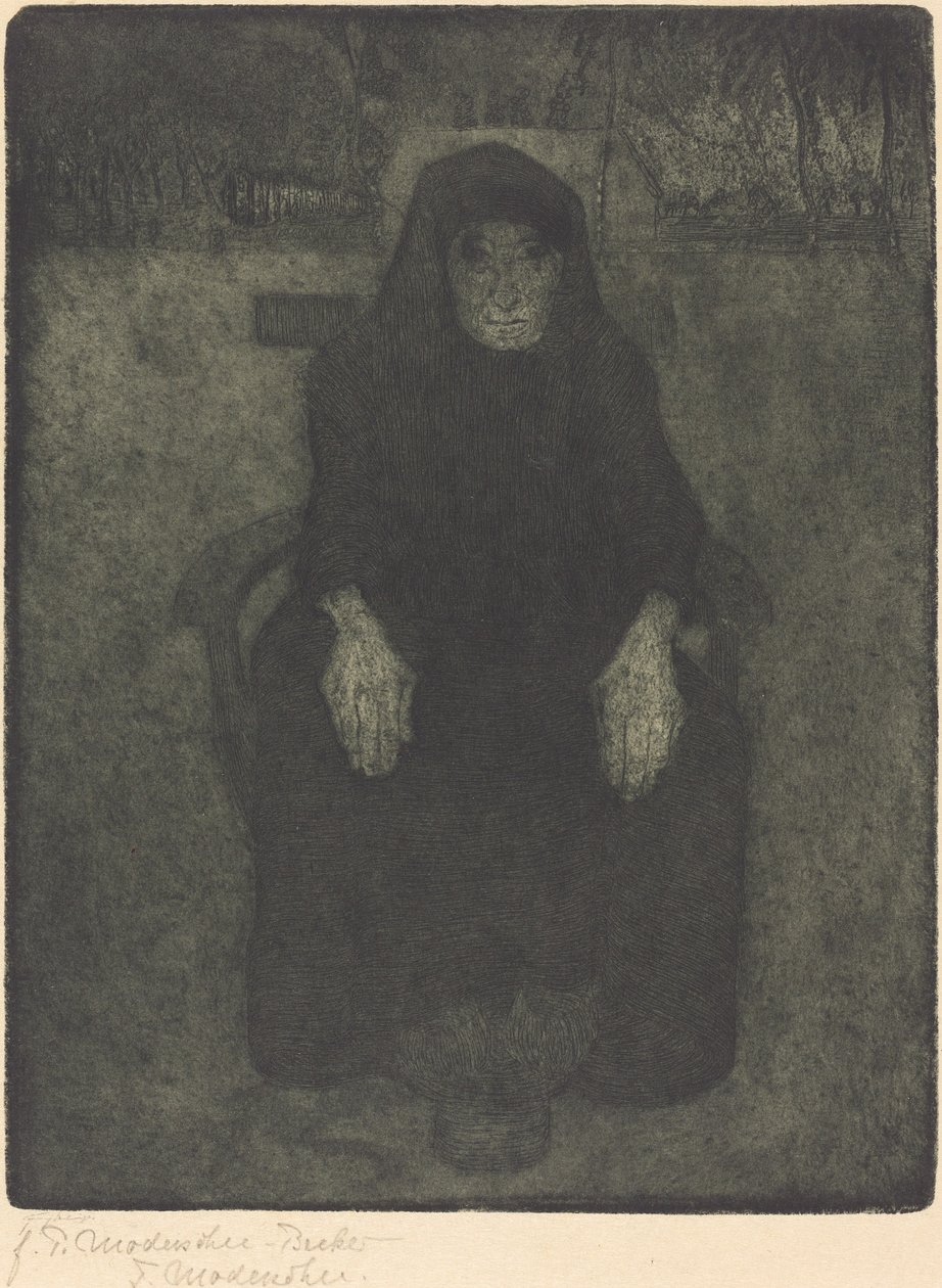 Velha de Paula Modersohn Becker