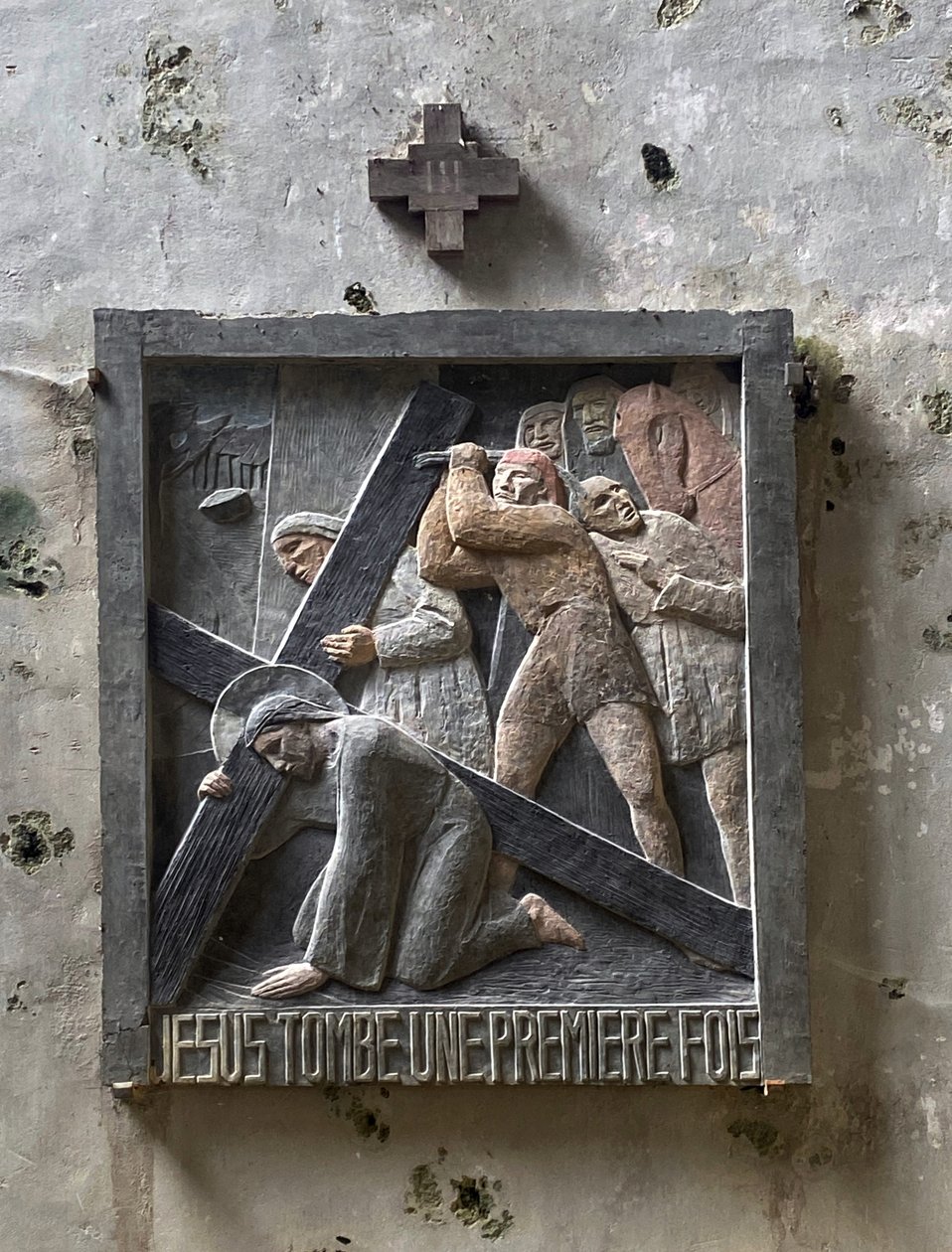 Via Sacra, Igreja de Saint-Mandet, Ferrière-sur-Larçon 1931 de Paule Richon