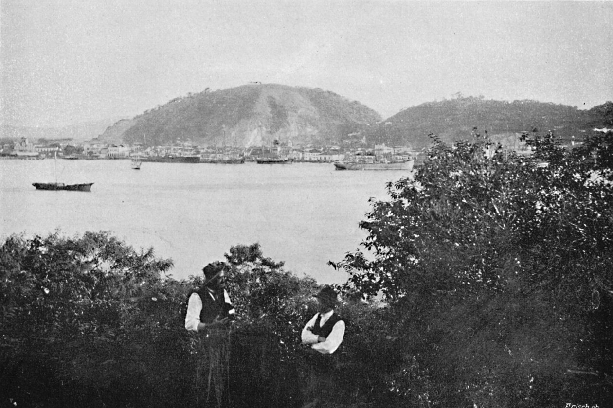 Porto de Santos, 1895 de Paulo Kowalsky