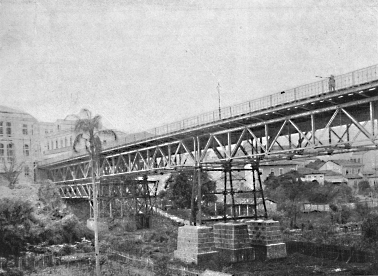 Viaduto de Cha, 1895 de Paulo Kowalsky