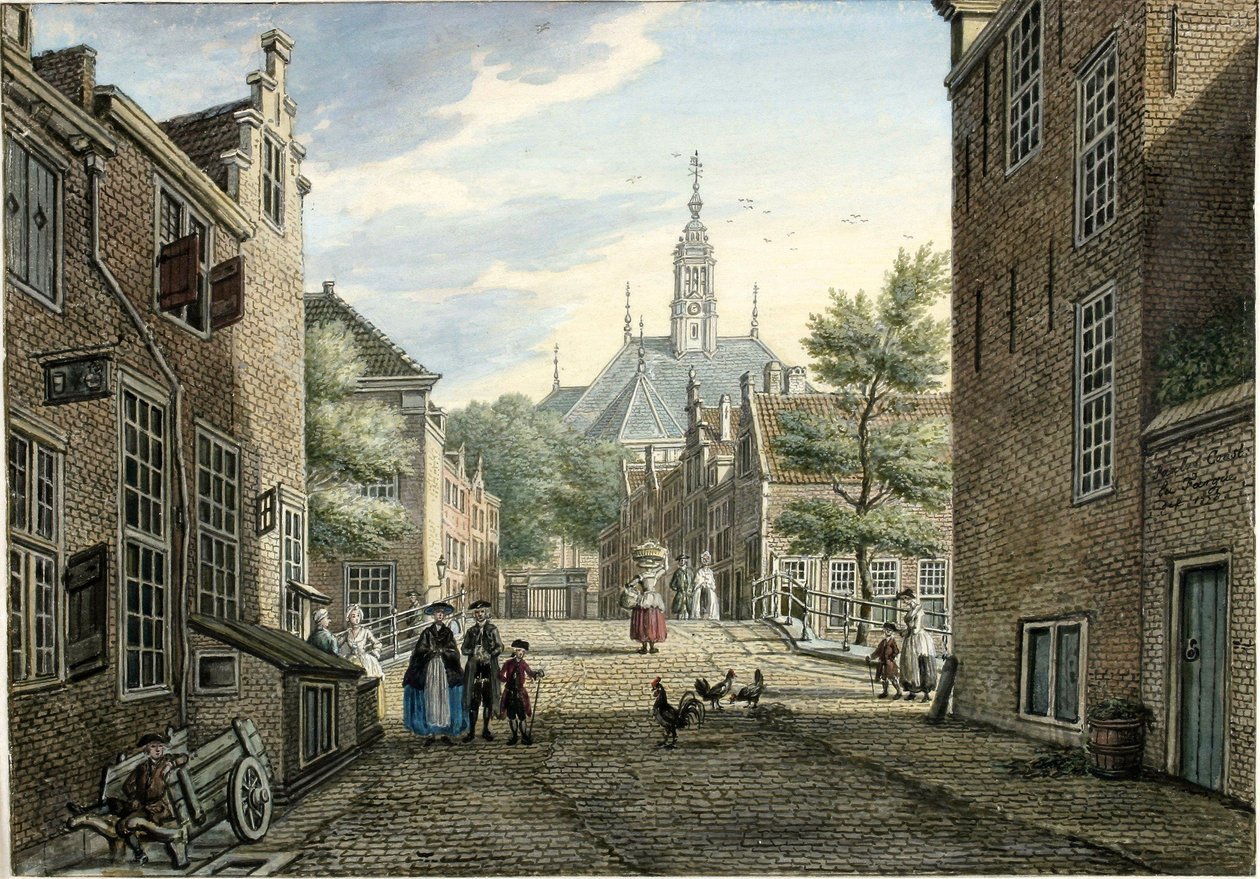Vista da Kranestraat de Paulus Constantijn la Fargue