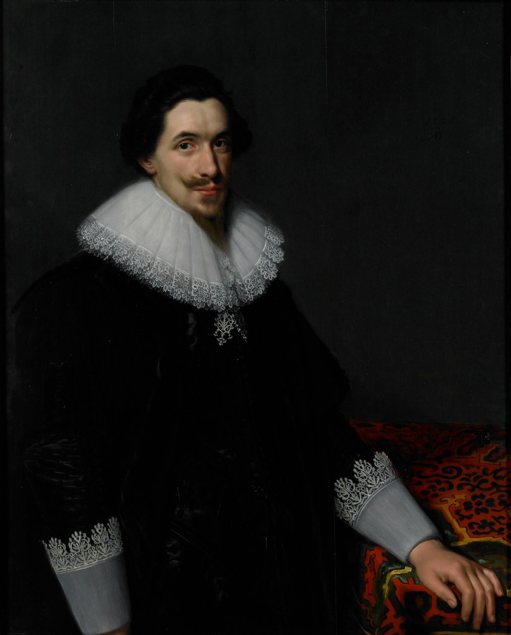 Retrato de Lucas van Voorst, 1628 de Paulus Moreelse