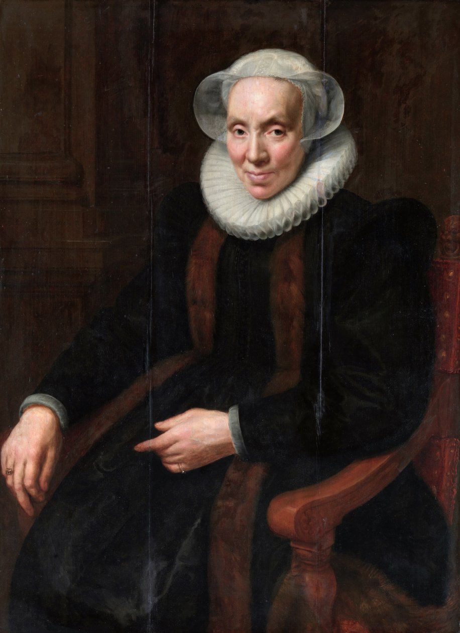 Retrato de Maria de Utrecht (1553-1629) de Paulus Moreelse