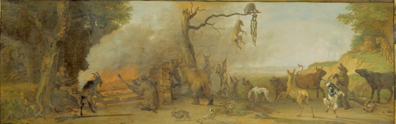 Punição de um caçador de Paulus Potter