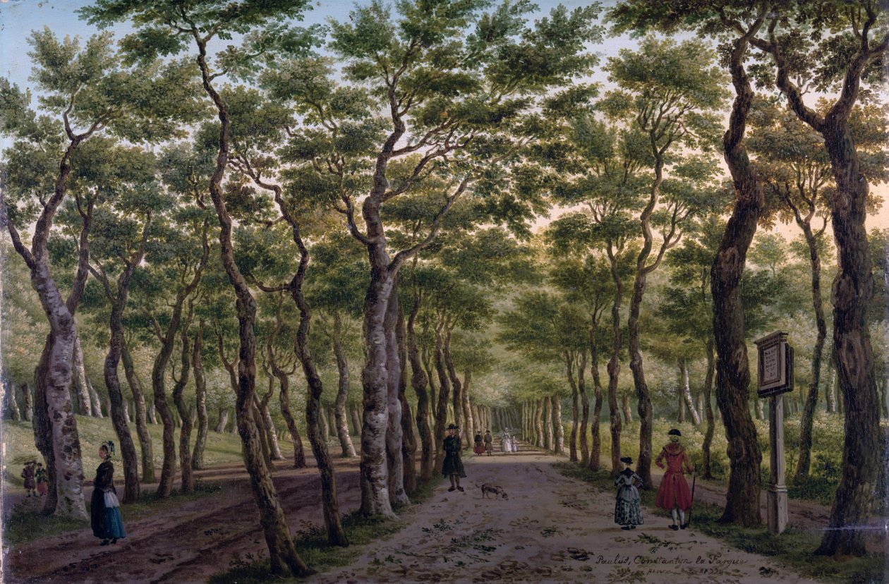 O Herepad no Haagse Bos de Paulus Constantin La Fargue