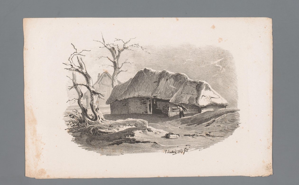 Vista de um celeiro
Princípios das paisagens (título da série)
Princípios das paisagens (título da série) de Paulus Lauters