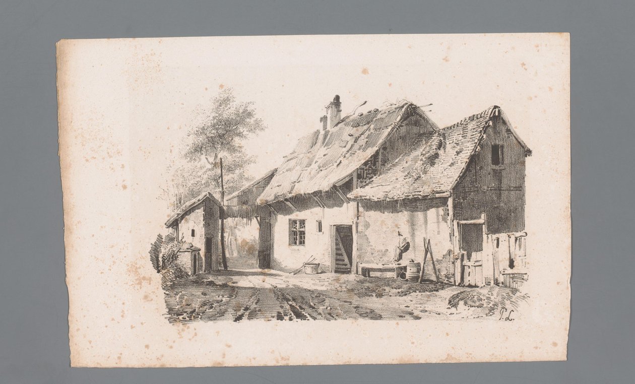 Vista de uma rua com casas
Princípios das paisagens (título da série)
Princípios das paisagens (título da série) de Paulus Lauters