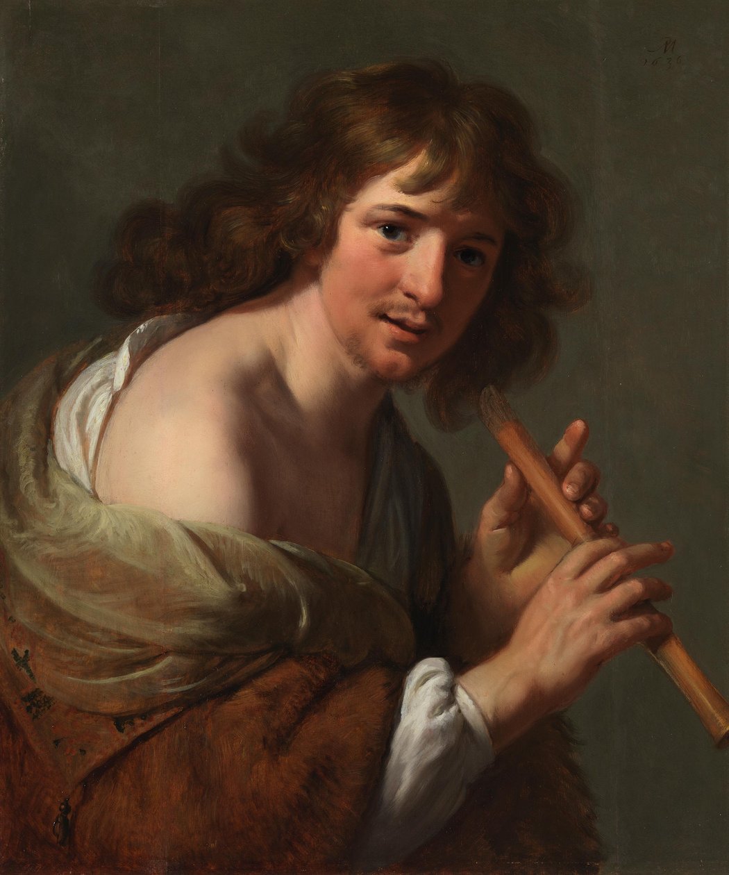 Flautista de Paulus Moreelse