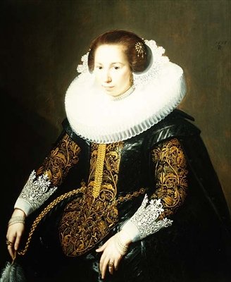 Retrato de Catharina van Voorst (1595-1650) de Paulus Moreelse