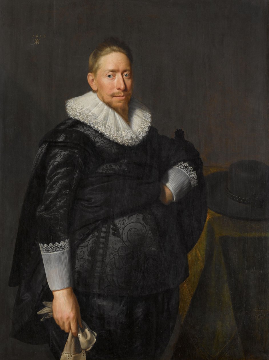 Retrato de um Homem, Provavelmente da Família Pauw
Retrato de um Homem, possivelmente Reijnier Pauw (1591-1676) de Paulus Moreelse