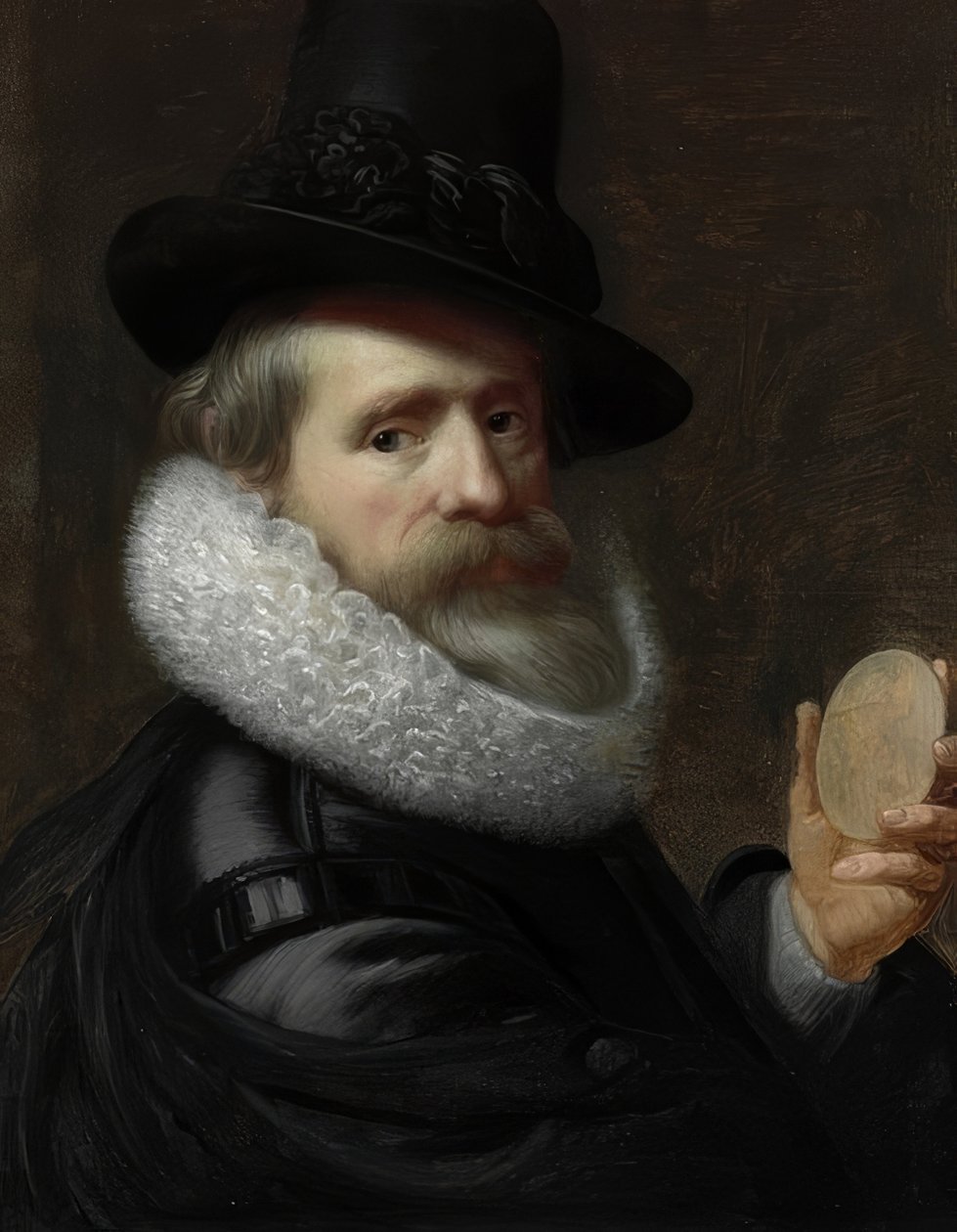 Auto-retrato. Aprox. 1610-20 de Paulus Moreelse