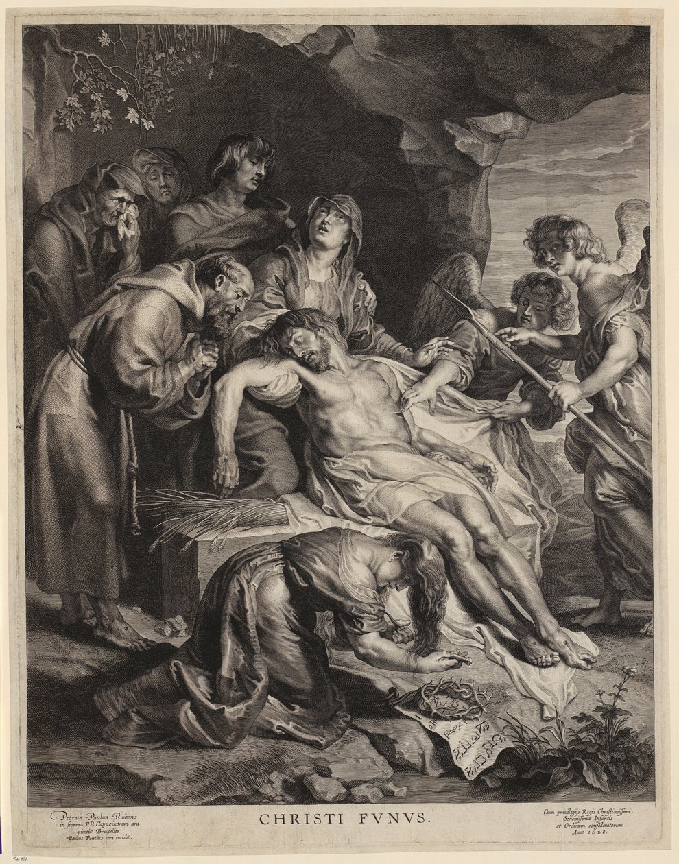 Lamentação de Cristo de Paulus Pontius