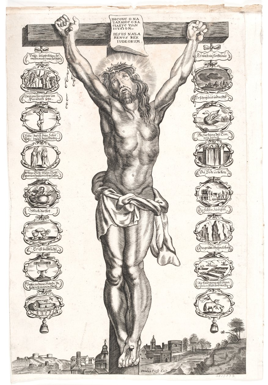 Cristo na Cruz de Paulus Pontius
