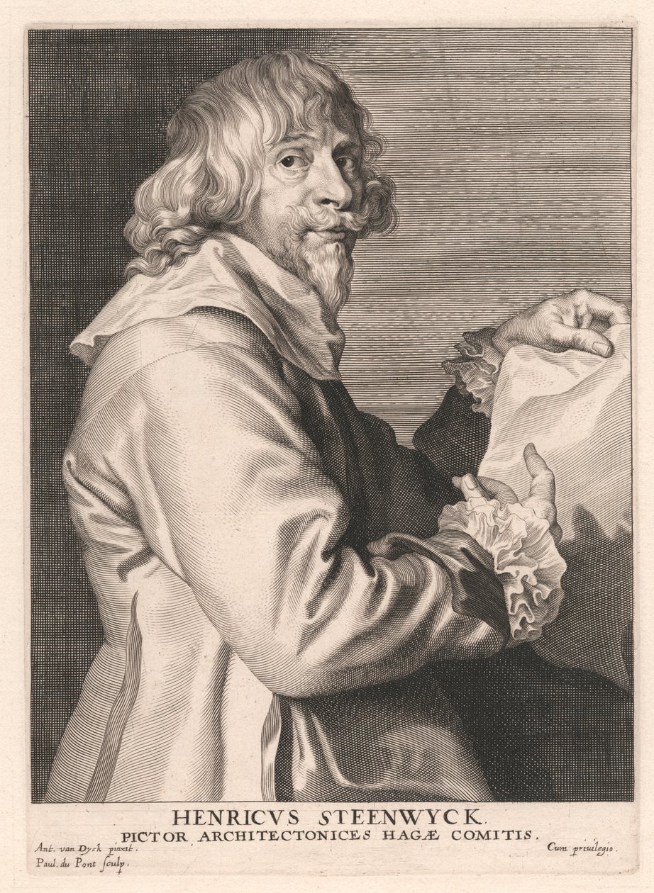 Henricus Steenwyck, Pictor Architectonices Hagæ Comitis de Paulus Pontius