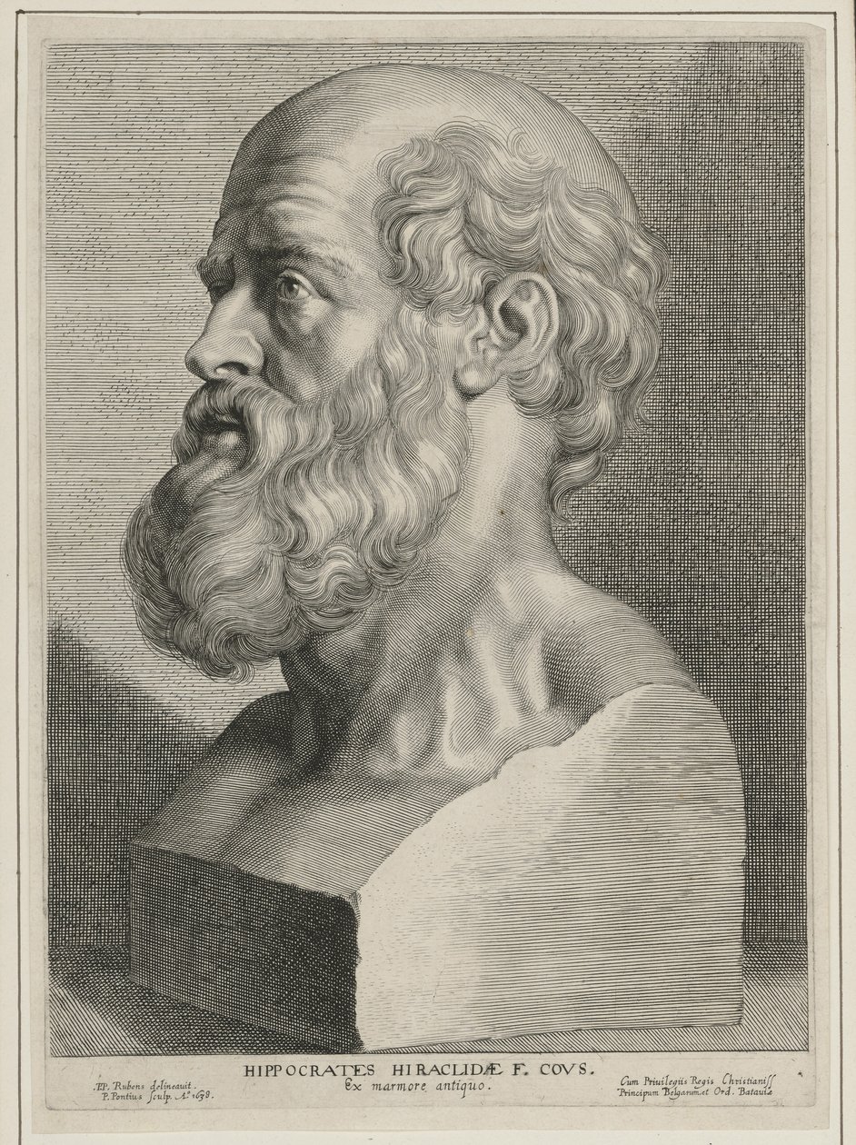 Hipócrates de Paulus Pontius