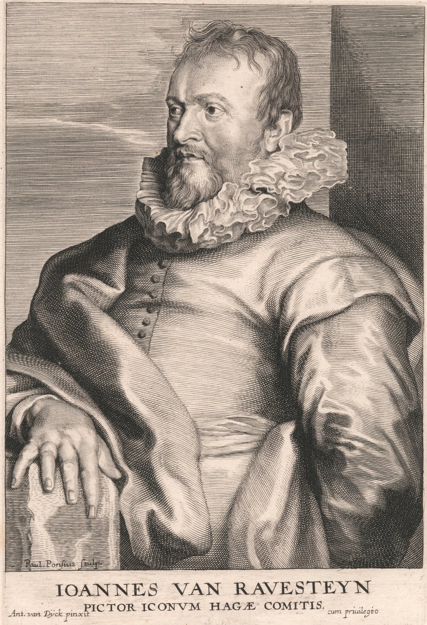 Joannes van Ravesteyn, Pictor Iconum Hagæ Comitis de Paulus Pontius